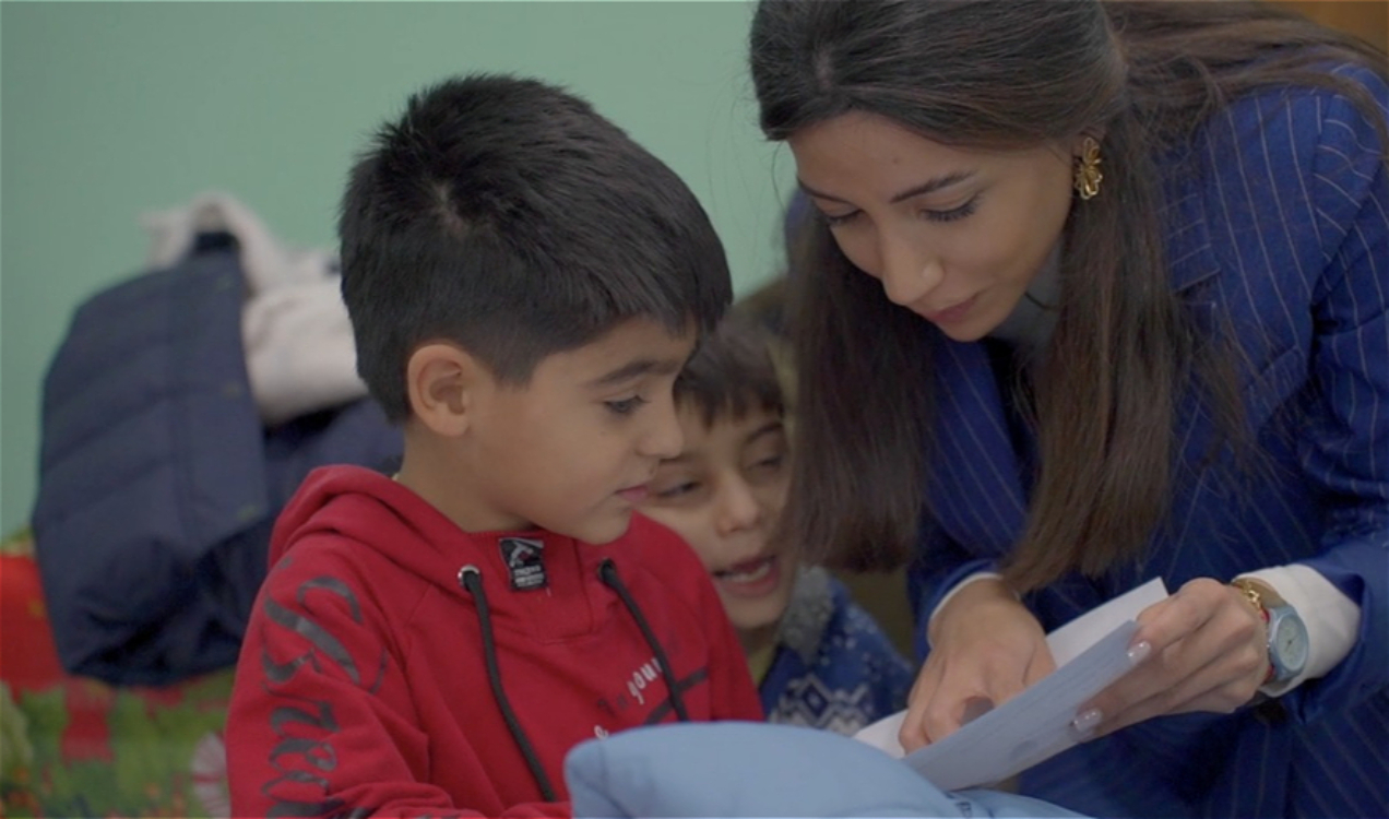 Şağan qəsəbəsi 3 saylı uşaq evində 